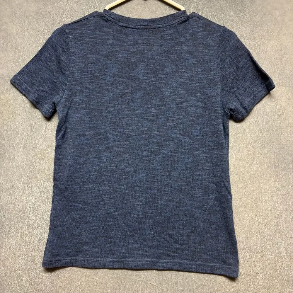 Abercrombie & Fitch Kid's Knit Sweater Shirt 11/12 Pocket Preppy Stretchy Comfy